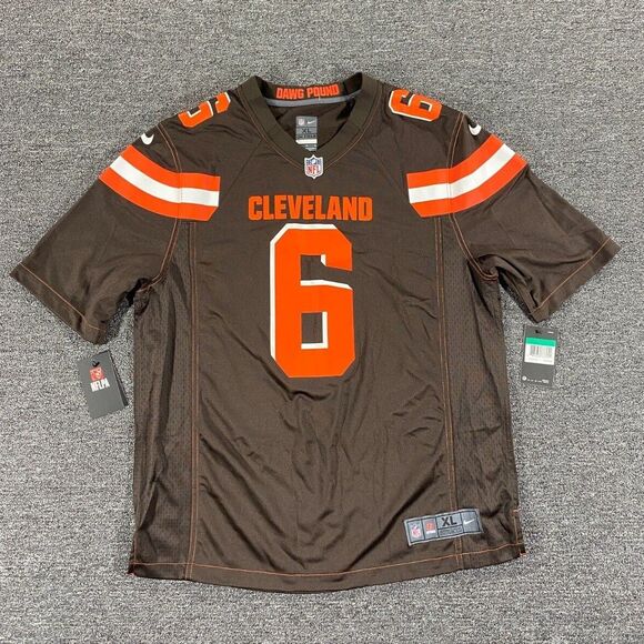 Nike Jersey Cleveland Browns Baker Mayfield #6 679279-280 Mens Sz Extra Large - Picture 2 of 12